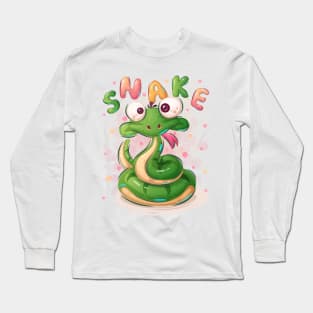 Cute snake Long Sleeve T-Shirt